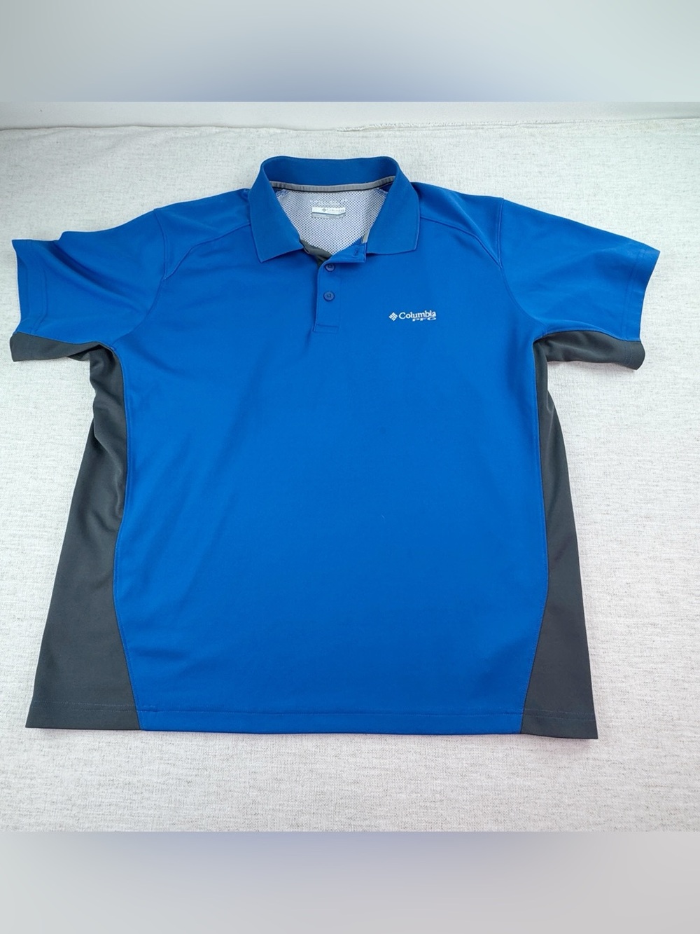 Columbia Men's XL short sleeve Omni Shade performance Polo shirt sun protection